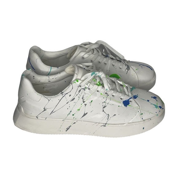 Zara Men Shoes 🔥 ABSTRACT SPLATTER - Picture 1 of 4